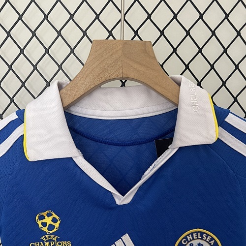 Camiseta Chelsea 2007/08 Retro Local Niño - detalle