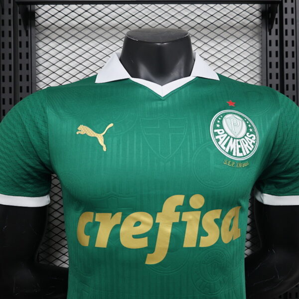 Camiseta Palmeiras 2024/25 Local Versión Jugador — detalle