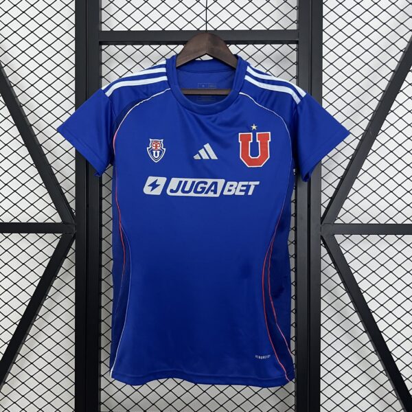 Camiseta Universidad de Chile 2024/25 Local Mujer - detalle escudo