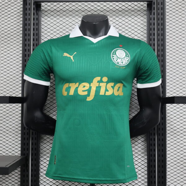 Camiseta Palmeiras 2024/25 Local Versión Jugador — detalle