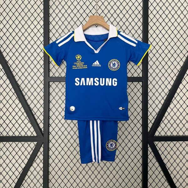 Camiseta Chelsea 2007/08 Retro Local Niño - detalle