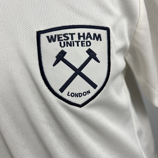 Camiseta West Ham United 2023/24 Visita Niño - detalle
