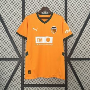Camiseta Valencia CF 2024/25 Tercera — detalle escudo
