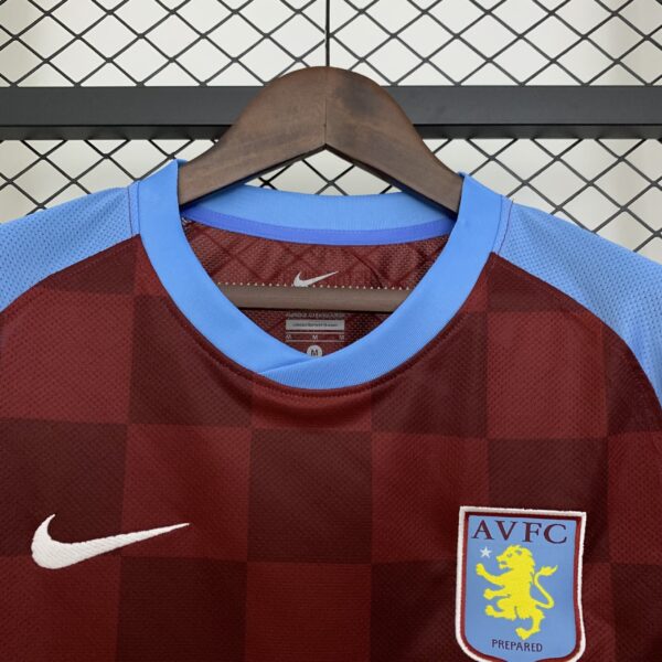 Camiseta Aston Villa 1982 Retro Local - detalle