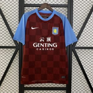 Camiseta Aston Villa 1982 Retro Local - detalle escudo