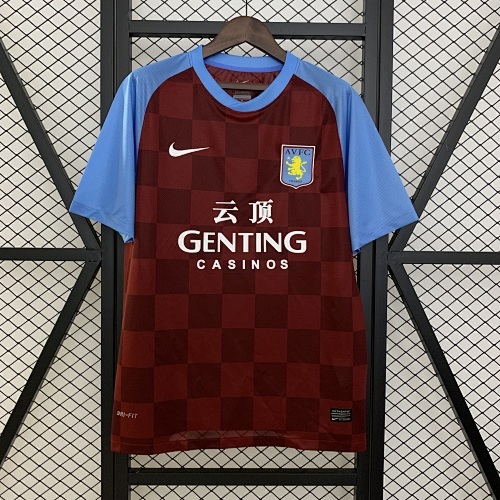 Camiseta Aston Villa 1982 Retro Local - detalle escudo