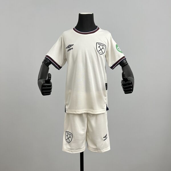 Camiseta West Ham United 2023/24 Visita Niño - detalle