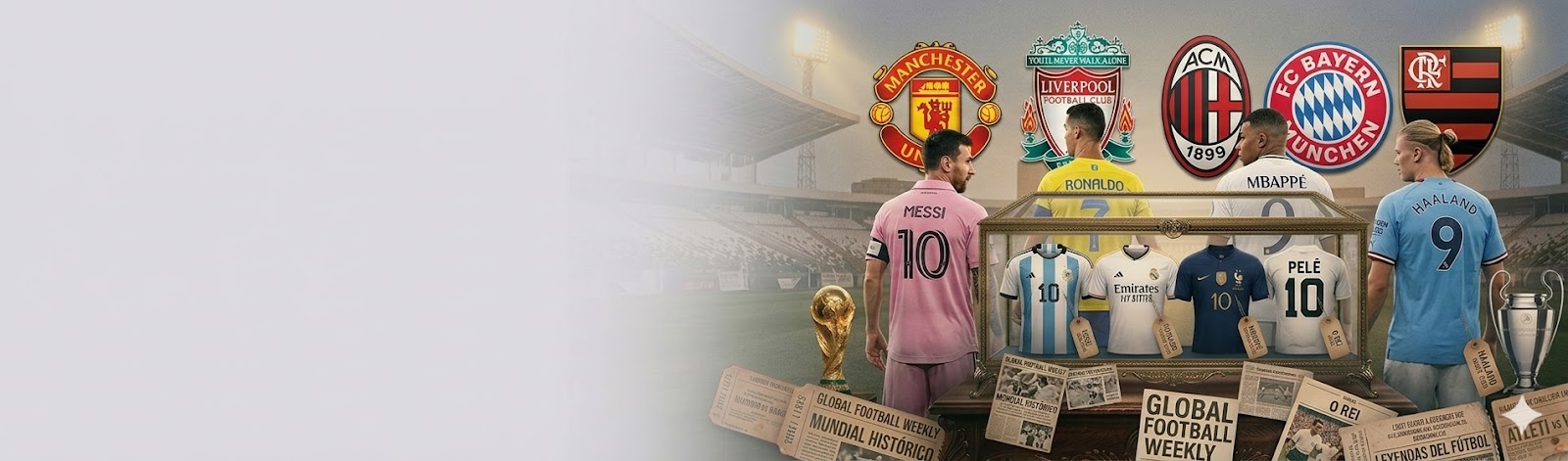 Venta de camisetas de fútbol de clubes del mundo