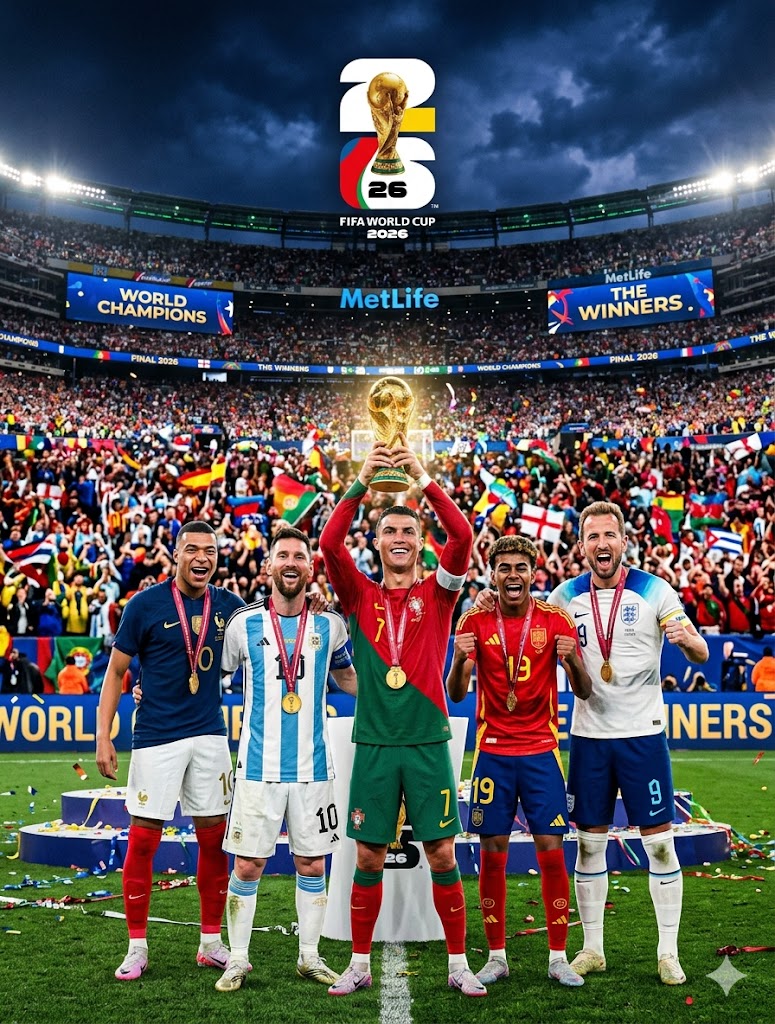 Cristiano Ronaldo campeón del mundo