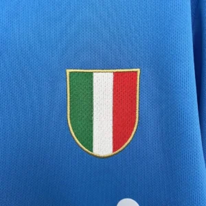 Camiseta Napoli 1987/88 Retro Local Manga Larga - detalle sponsor Buitoni