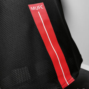 Camiseta Manchester United 2007/08 Tercera Retro - detalle escudo