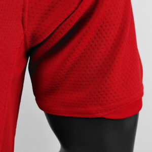 Camiseta Manchester United 2007/08 Retro Local - detalle escudo