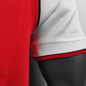 Camiseta Arsenal 1986/88 Retro Local - detalle escudo cañon