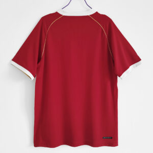 Camiseta Manchester United 1998/1999 Retro Local - detalle escudo