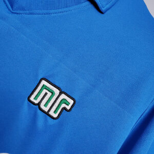 Camiseta Napoli 1988 Retro Local - detalle escudo