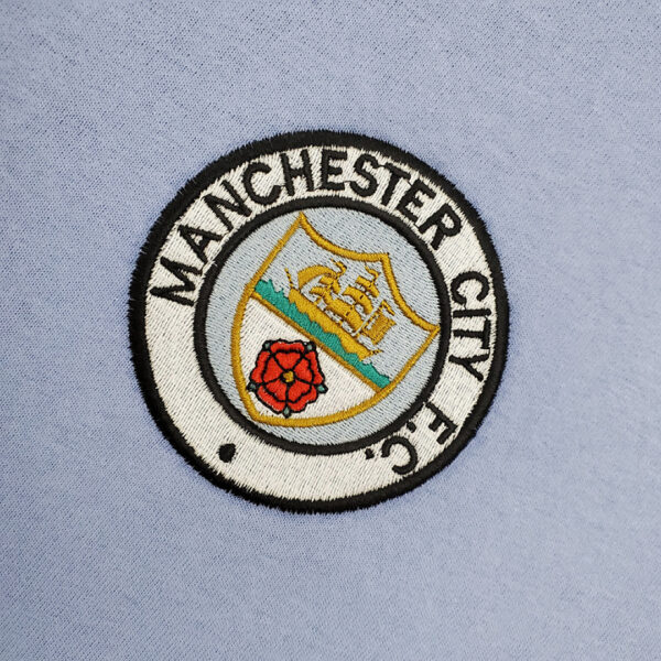 Camiseta Manchester City Retro Local - vista frontal
