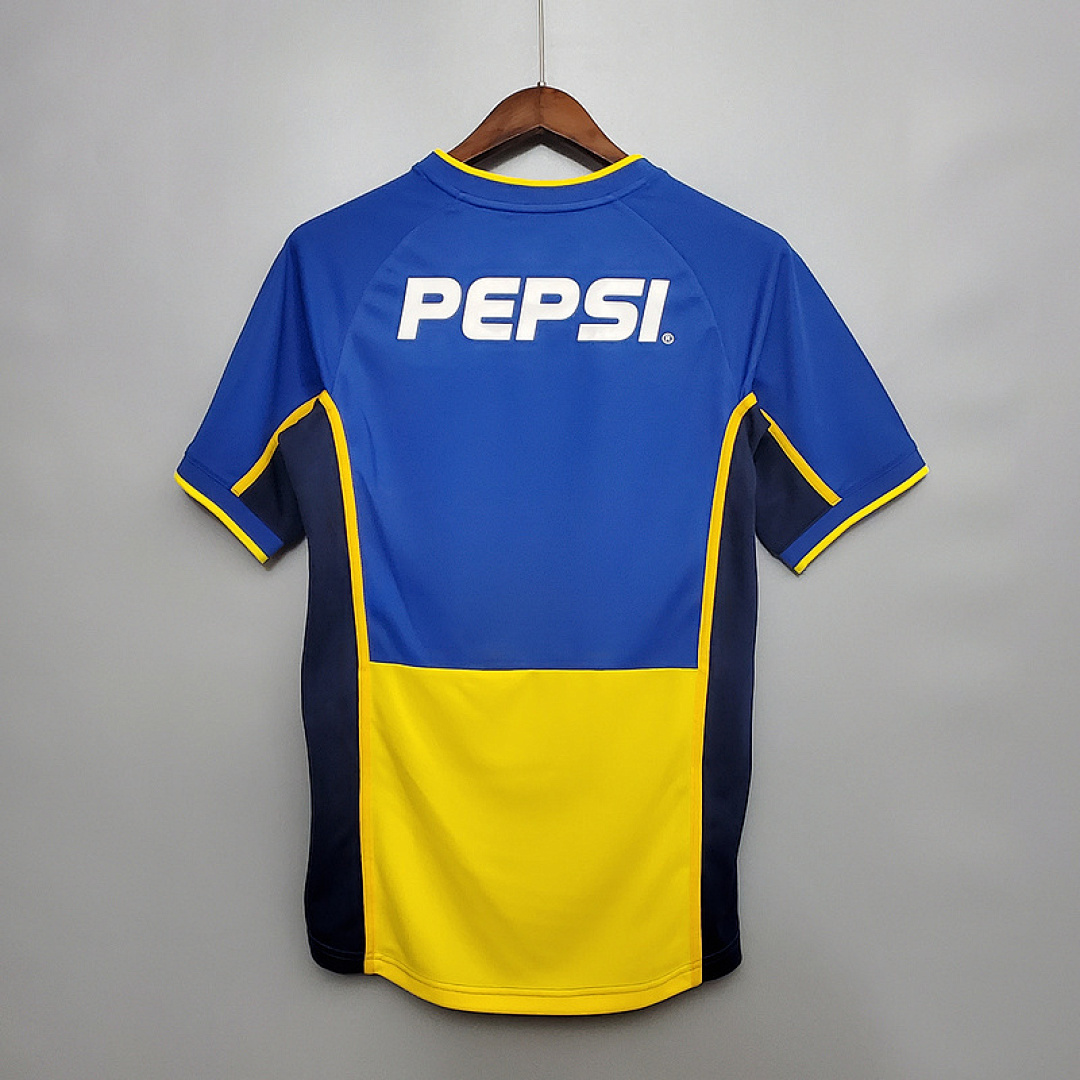 Camiseta Boca Juniors 1997/1998 Retro Pepsi - vista posterior