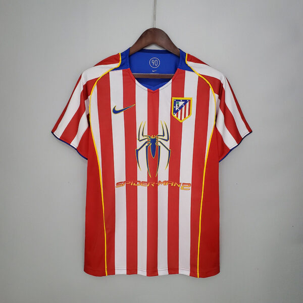 Camiseta Atlético de Madrid 2004/2005 Retro Local - vista frontal