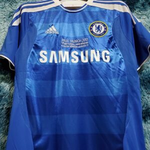 Camiseta Chelsea 2011/12 Retro Local - detalle escudo