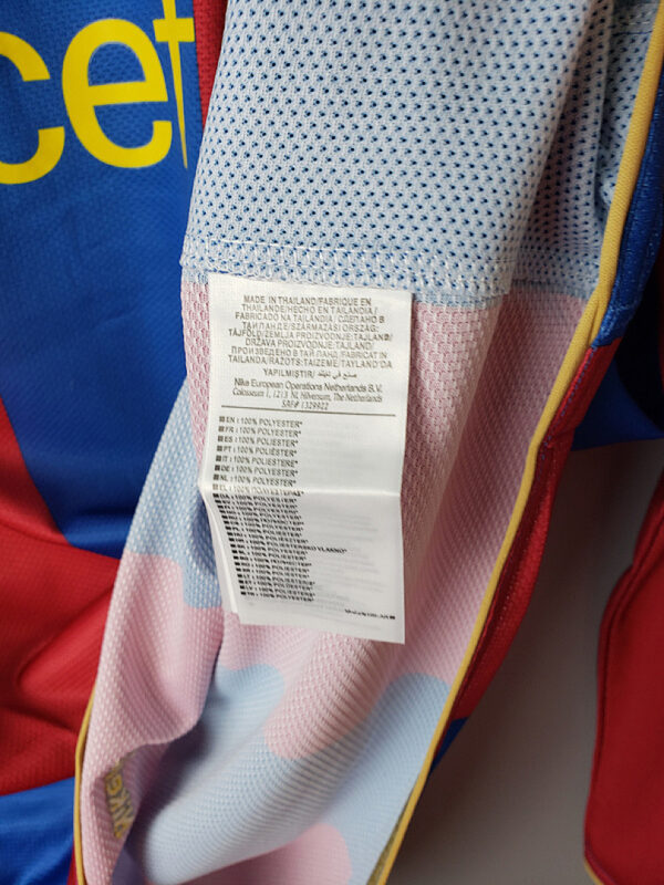 Camiseta FC Barcelona 2007/2008 Retro Local - vista frontal completa