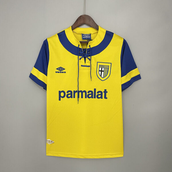 Camiseta Parma 1994/95 Visita Retro - detalle escudo