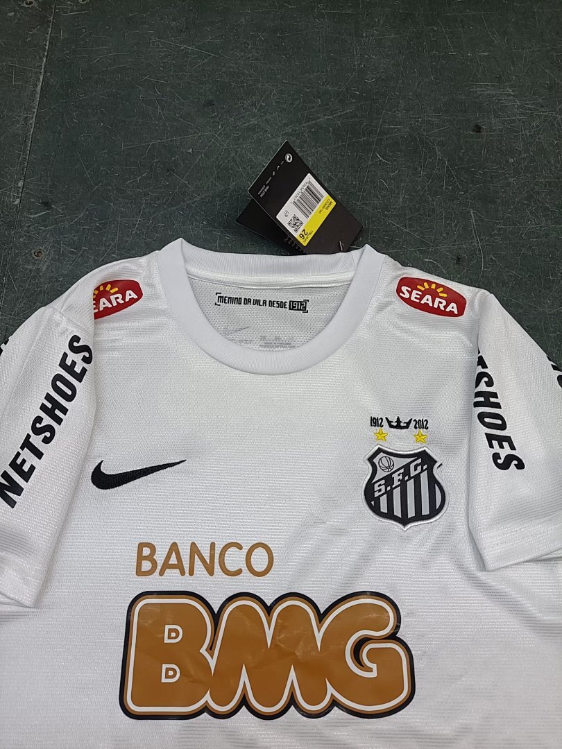 Camiseta Santos 2025 Local - vista frontal