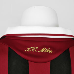 Camiseta AC Milan 2006/07 Retro Local Manga Larga - detalle escudo
