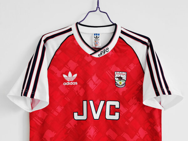 Camiseta Arsenal 1986 Local - vista trasera