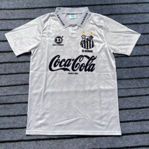 Camiseta Santos 2011/2012 Retro Local - detalle escudo