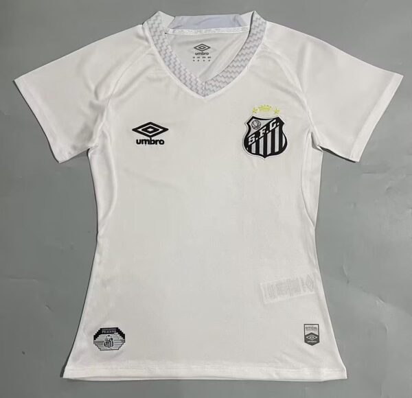Camiseta Santos 2025/2026 Local - detalle escudo
