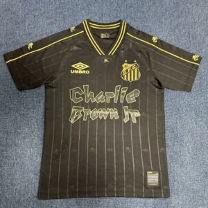 Camiseta Santos 2025/2026 Visita - detalle escudo