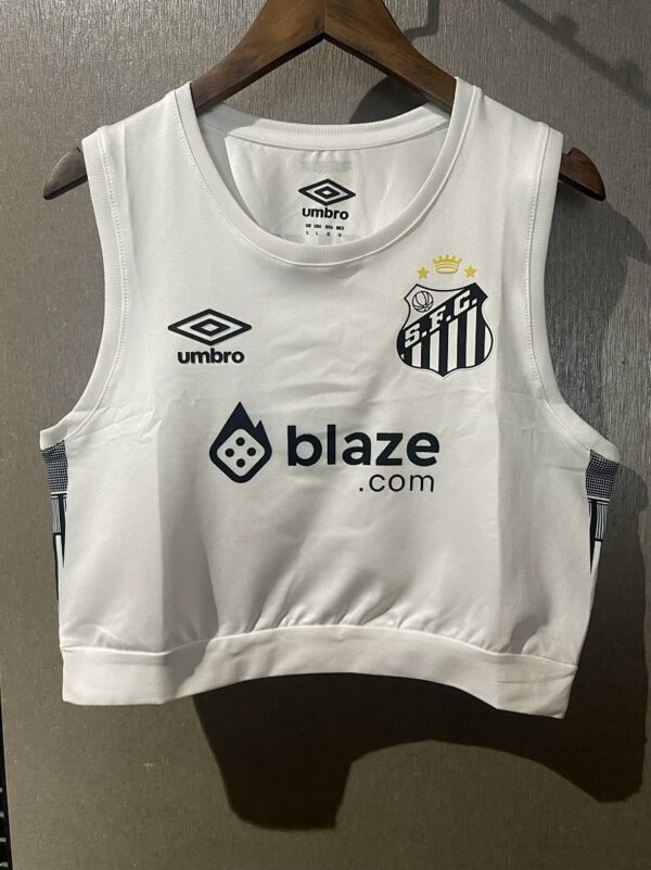 Camiseta Santos 2024/2025 Local - detalle escudo