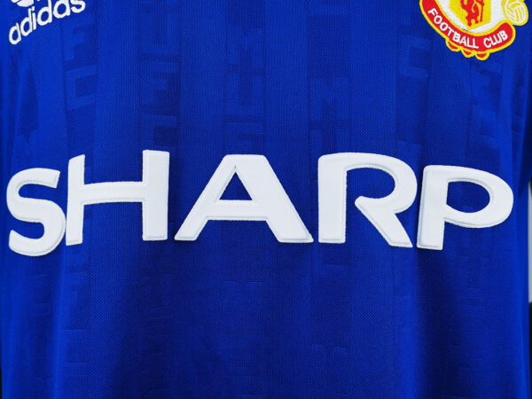 Camiseta Manchester United 1988 Retro Visita - vista trasera