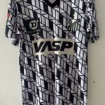 Camiseta Santos 2012/2013 Retro Local Manga Larga - detalle escudo