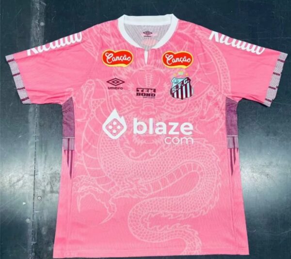 Camiseta Santos 2025/2026 Edición Especial - detalle escudo