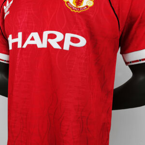 Camiseta Manchester United 1986 Retro Local - vista trasera