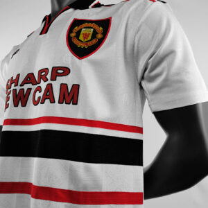 Camiseta Manchester United 1994/1996 Retro Local - vista trasera