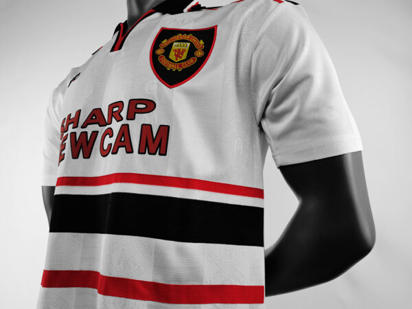 Camiseta Manchester United 1994/1996 Retro Local - vista trasera