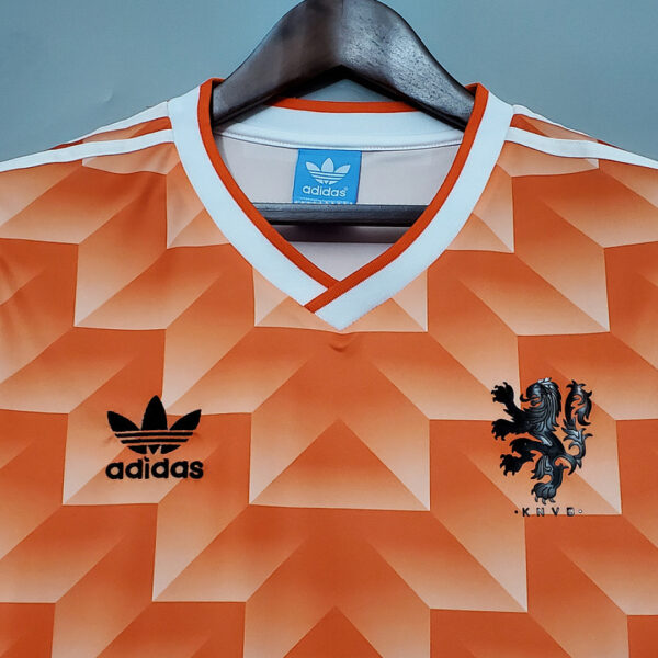 Camiseta Selección de Países Bajos 1988 Retro Local - vista trasera