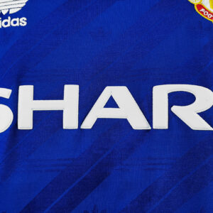Camiseta Manchester United 1999 Retro Local Manga Larga - vista trasera