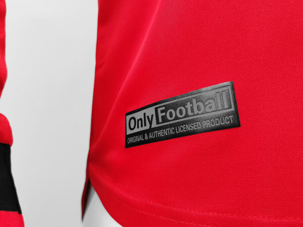 Camiseta Manchester United 1999 Retro Local Manga Larga - vista trasera