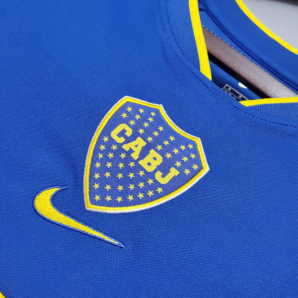 Camiseta Boca Juniors 1997/1998 Retro Pepsi - detalle sponsor Pepsi
