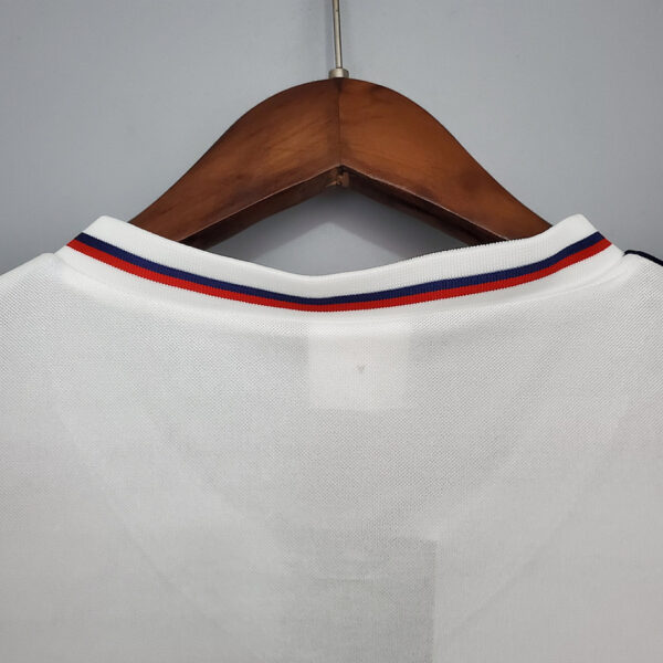 Camiseta Inglaterra 1982 Retro Local - detalle escudo y logo Admiral