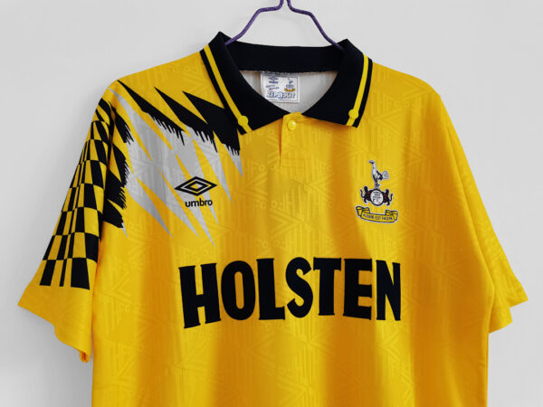 Camiseta Tottenham Hotspur 1990 Retro Local - vista trasera