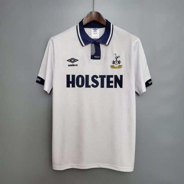 Camiseta Tottenham Hotspur 1998 Retro Local - detalle escudo