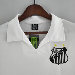Camiseta Santos 2025 Local - detalle escudo