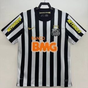 Camiseta Santos 1970 Retro Local - detalle escudo