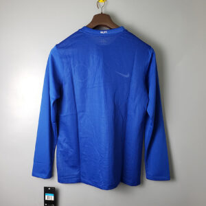 Camiseta Manchester United 2008/09 Retro Visita Manga Larga - detalle logo Nike y sponsor AIG