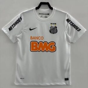 Camiseta Santos 2013 Retro Visita - detalle escudo
