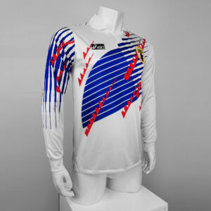 Camiseta Japón 1996 Retro Visitante Manga Larga - detalle escudo